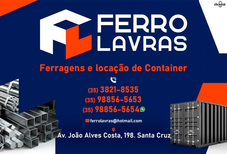 FERROLAVRAS FERRAGENS E LOCAÇÃO DE EQUIPAMENTOS, 3821-8535 - Click & Disk